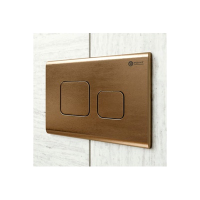 Кнопка смыва - Point, Афина, 3.3x25x16.5 см, PN44041BB