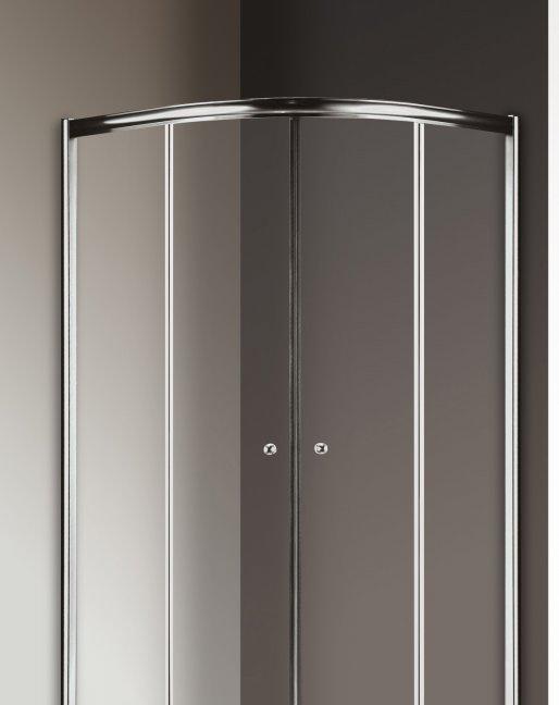 Душевой уголок - Cezares, Giubileo, 80x80x195 см, GIUBILEO-R-2-80-SCORREVOLE-C-Br