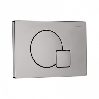 Кнопка смыва - Aquanika, Basic, 1.8x24.4x16 см, 01.02.10