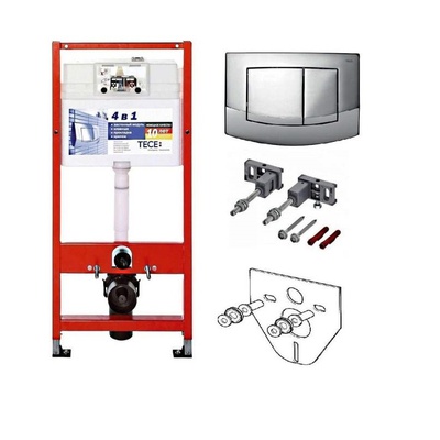 Инсталляция для унитаза - Tece, Amibia, 16x50x112 см, 9400405