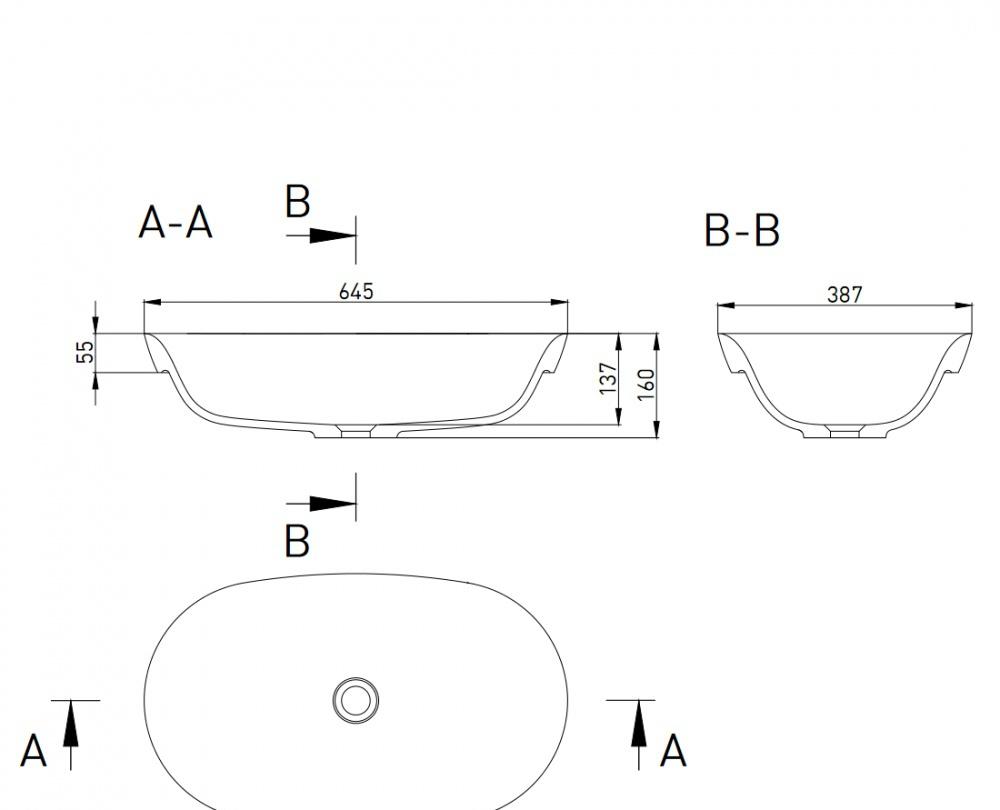 Salini Marea, Накладная (чаша), 1802201M