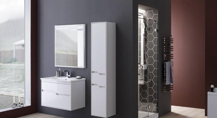 Aquanet Модена, Шкаф-пенал, 00196967