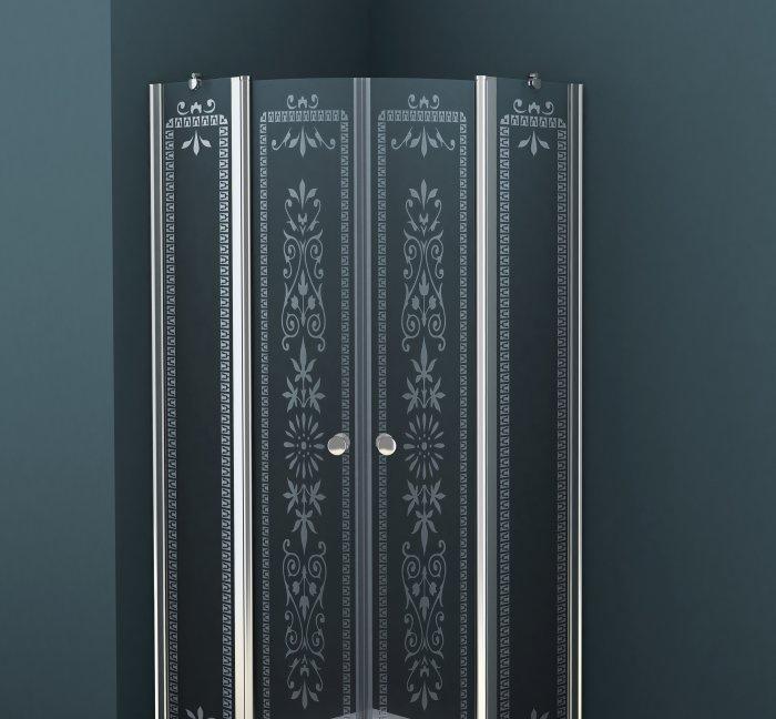 Душевой уголок - Cezares, Royal Palace, 90x90x195 см, ROYAL PALACE-A-R-2-90-CP-Cr / ROYAL PALACE-R-2-90-CP-Cr