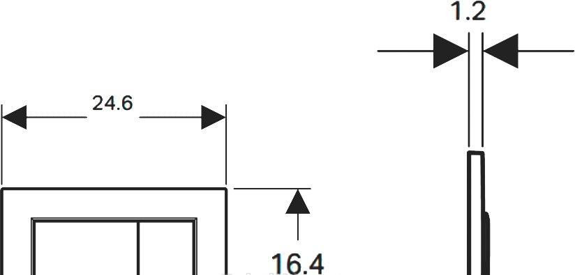 Geberit iCon, Унитаз подвесной с инсталляцией и кнопкой, 500.300.01.I