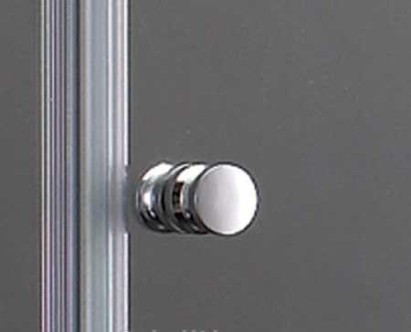 Душевая дверь - Cezares, Elena, 160x195 см, ELENA-W-B-13-60+60/40-P-Cr-L / ELENA-B-13-60+60/40-P-Cr-L