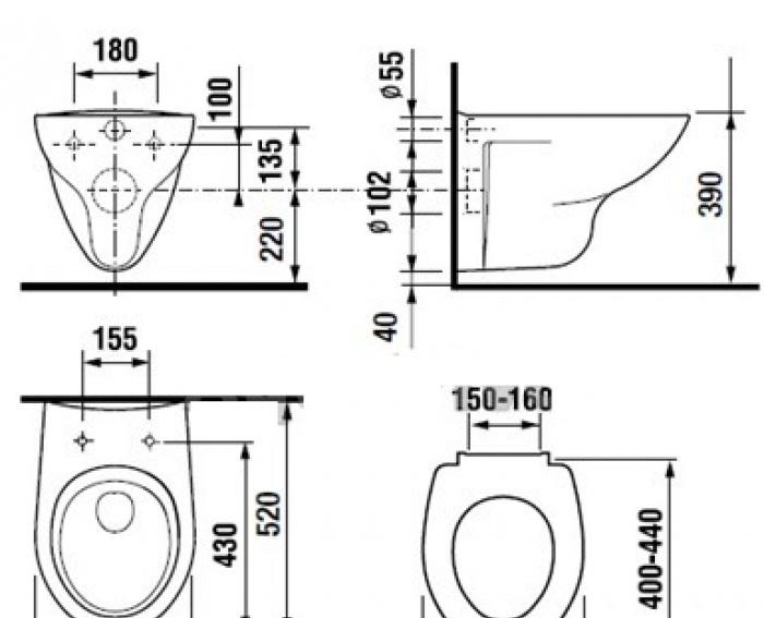 Roca Mateo, Унитаз подвесной с инсталляцией и кнопкой, 893100010