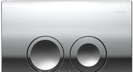 Кнопка смыва - Geberit, Delta 21, 2.6x24.6x16.4 см, 115.125.21.1