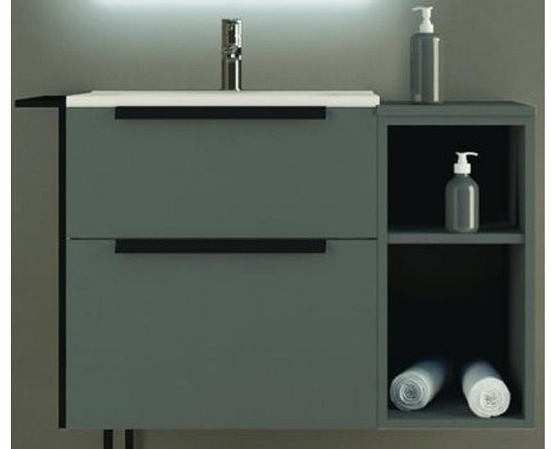 Aquanet Ирис, Тумба с раковиной, 55157