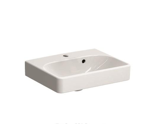 Geberit Smyle Square, Раковина, 500.222.01.1