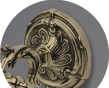 Art&Max Barocco Crystal, Полотенцедержатель, AM-2057-Br-C