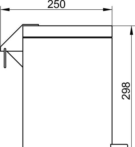 Keuco Universal, Мусорное ведро, 04988070000