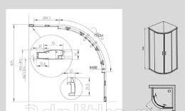 Душевой уголок - Ravak, Blix, 90x90x190 см, 70508014