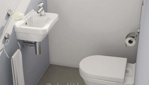 Vitra S50, Унитаз подвесной с инсталляцией и кнопкой, 9003B003-7200