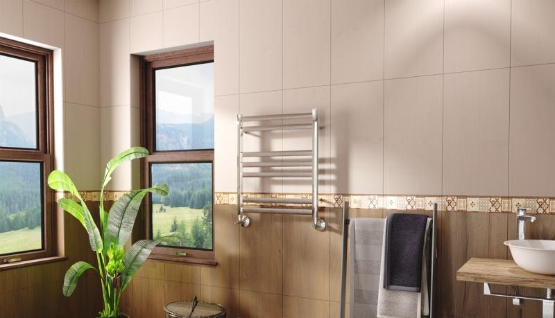 Полотенцесушитель водяной - Lemark, Mars, 7x53.2x60 см, LM35607