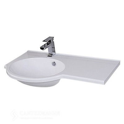Aquanet Лайн, Мебельная раковина, 00165033