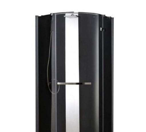 Душевой уголок - Cezares, Bergamo, 100x100x200 см, BERGAMO-R-1-100-ARCO-C-Cr-R-IV / BERGAMO-W-R-1-100-ARCO-C-Cr-R-IV