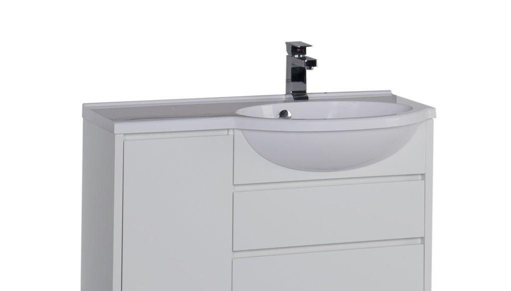 Aquanet Лайн, Тумба с раковиной, 00212771