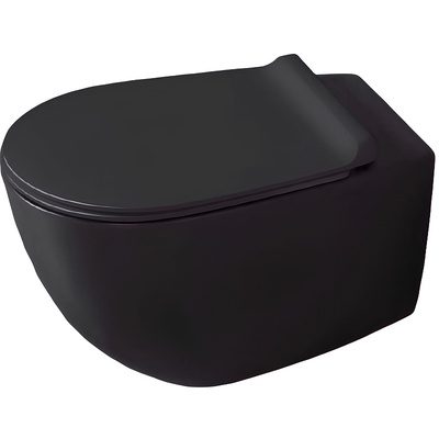 Simas Vignoni, Унитаз подвесной, VI18VERT nero matt