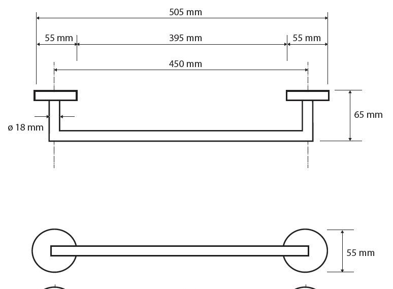 Bemeta White, Полотенцедержатель, 104204024