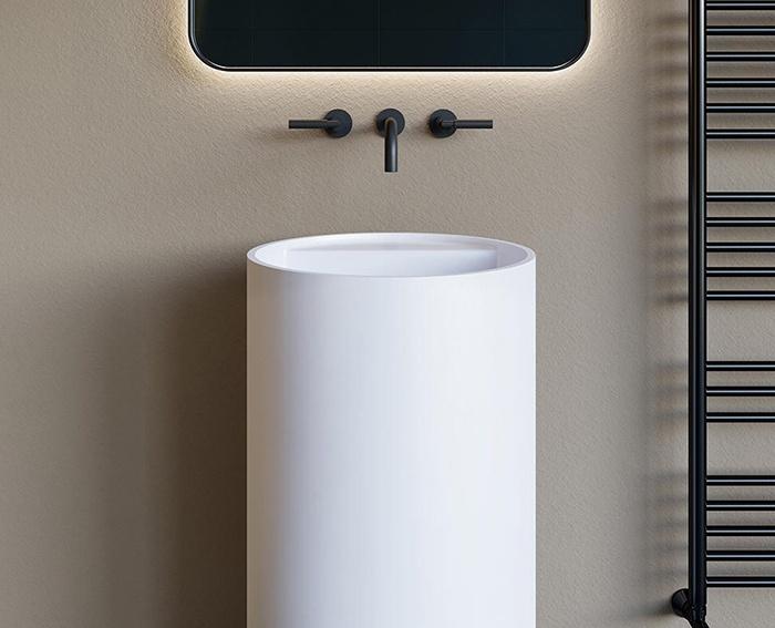 Раковина - Salini, Armonia, 45x45x85 см, 130124M/без отв