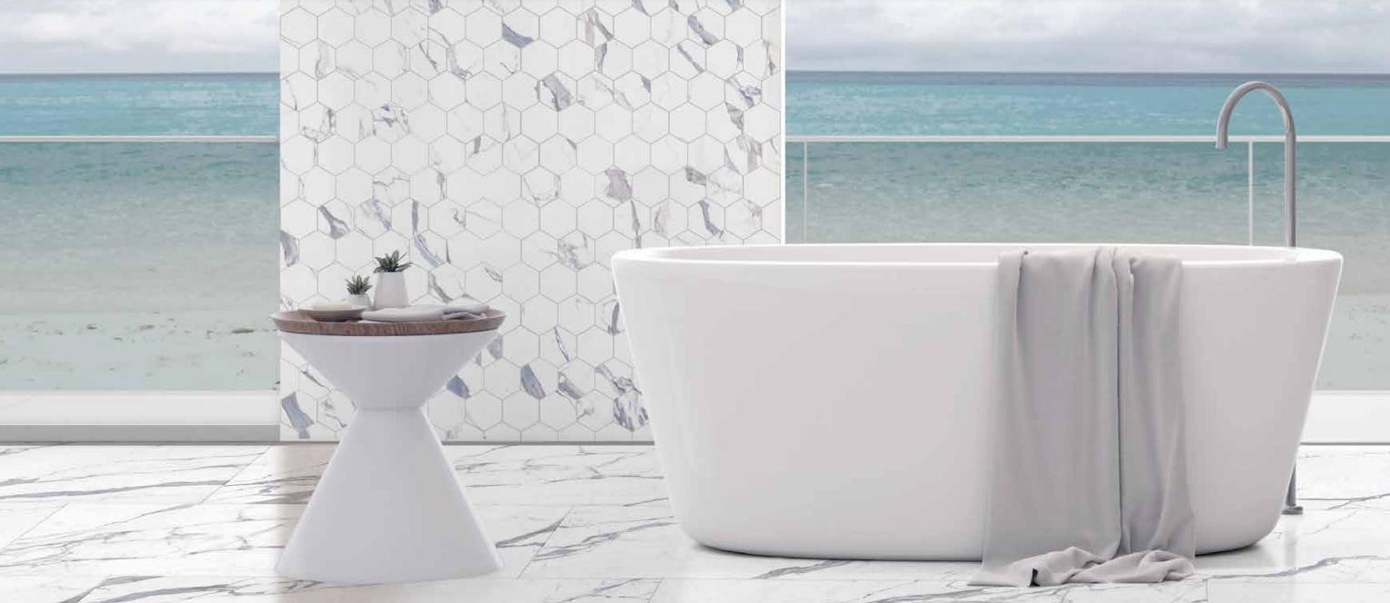 Картинка EnergieKer Statuario Sky, Керамогранит, 120x280 см