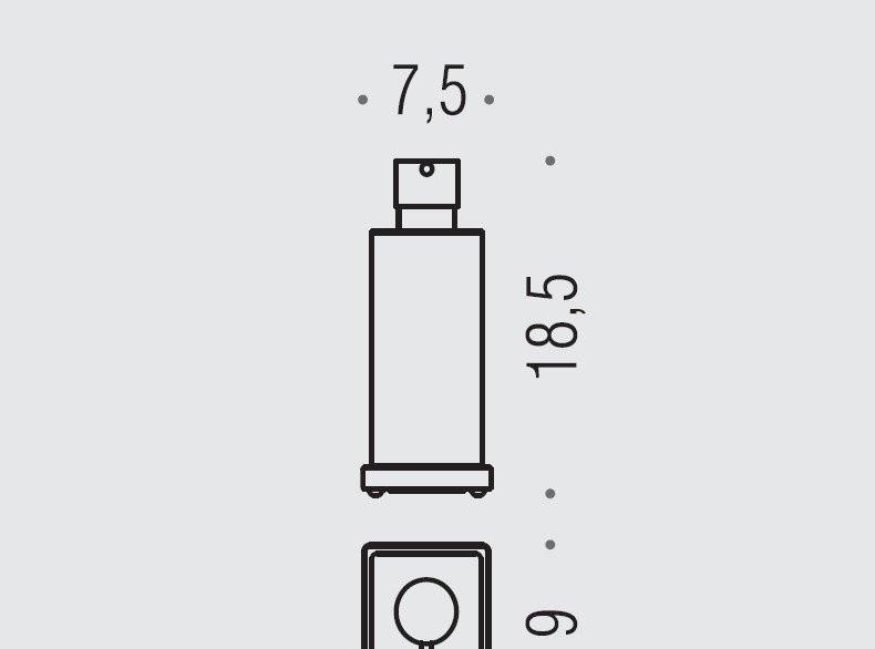 Colombo Look, Дозатор для жидкого мыла, B9317.HPS1-VAN