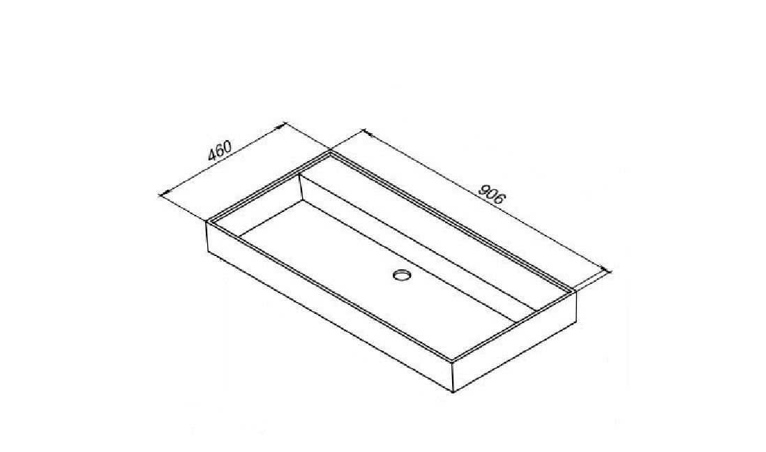 Aquanet Латина, Раковина, 00242906