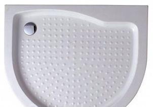 Душевой поддон - Cezares, Crystal, 100x85x15 см, TRAY-A-CRYSTAL-O-100/85-15-W