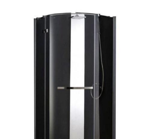 Душевой уголок - Cezares, Bergamo, 100x100x200 см, BERGAMO-R-1-100-ARCO-C-Cr-L-IV / BERGAMO-W-R-1-100-ARCO-C-Cr-L-IV