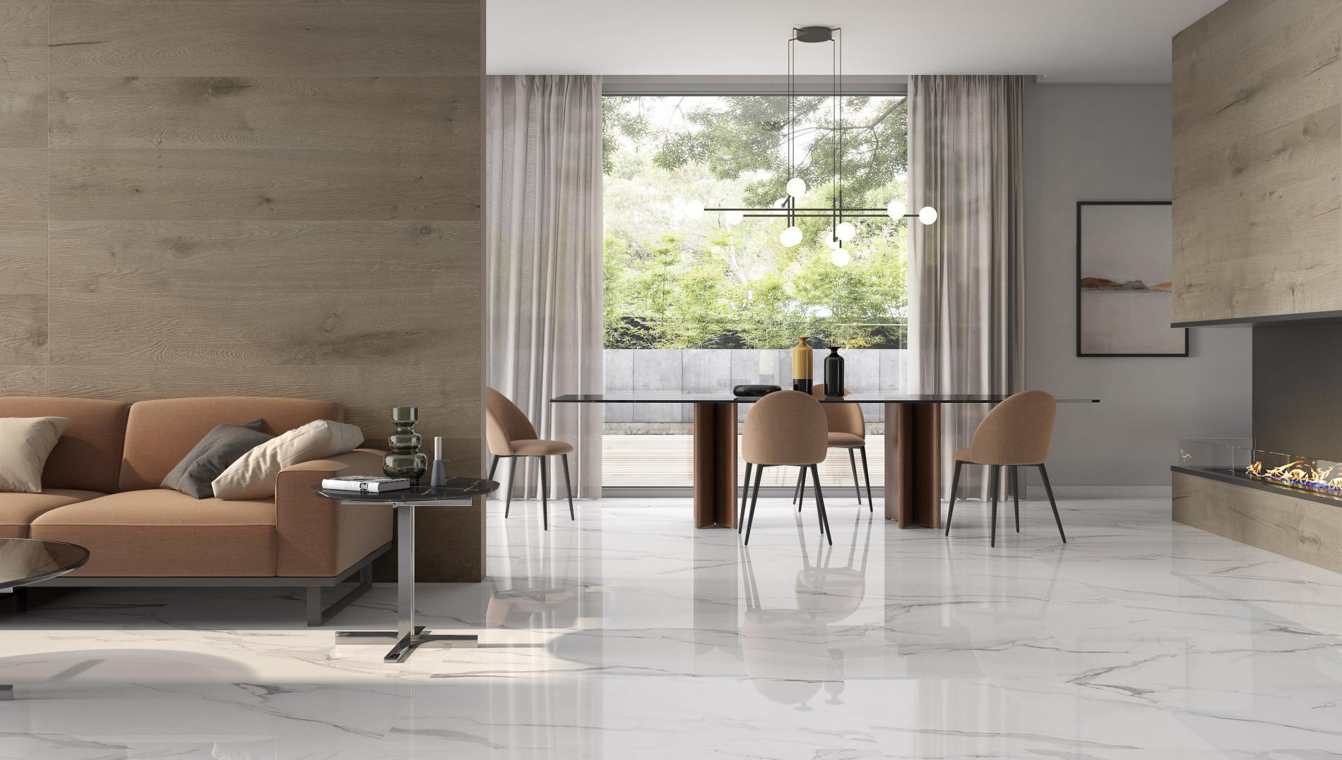 Картинка Pamesa Calacata White, Керамогранит, 60x120 см