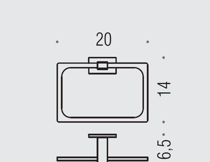 Colombo Look, Полотенцедержатель, B1631.HPS1