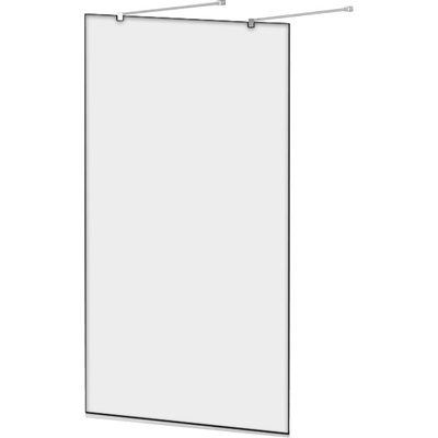 Душевая перегородка - Cezares, Liberta, 80x195 см, LIBERTA-L-2-80-120-C-Cr / L-2-80-120-C-Cr