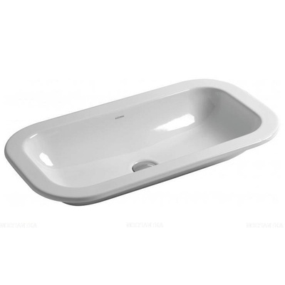 Раковина - Azzurra, Glaze, 38x69x14 см, GLLT06938000BI (GLZ 69x38/SP bi)