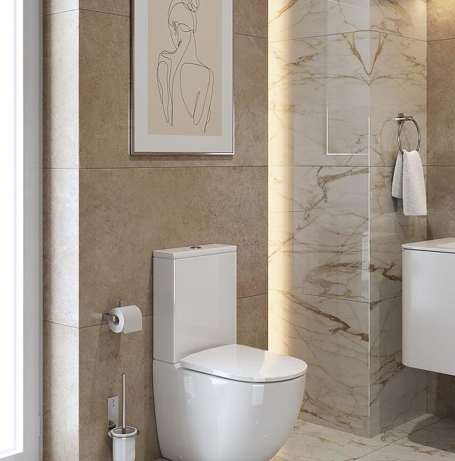 Cezares Stylus, Унитаз компакт, CZR-152-CPR/CZR-GN-SC