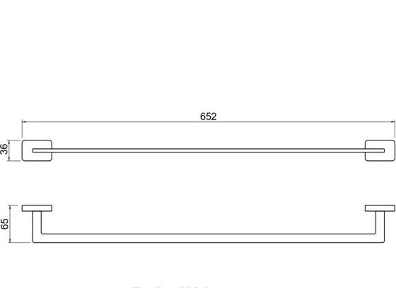 Aquatek Либра, Полотенцедержатель, AQ4314CR