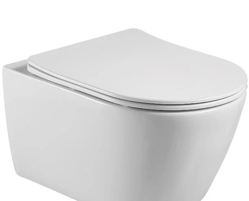 Aquatek Бетта, Унитаз подвесной с инсталляцией и кнопкой, SET AQUATEK БЕТТА