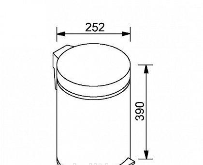 Aquanet 8000, Мусорное ведро, 00187084