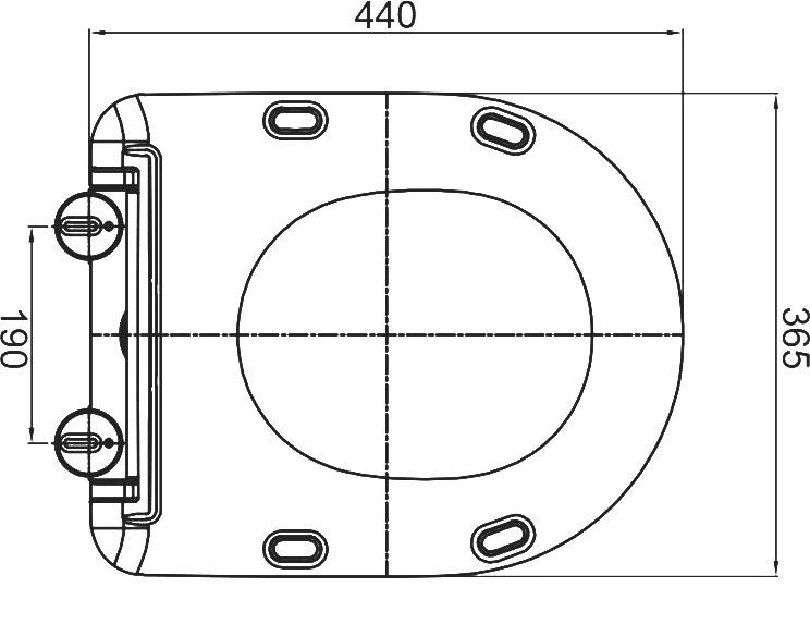 Cezares Comfort, Унитаз подвесной, CZR-191-TH/BS/CZR-2316-SC