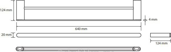 Bemeta Organic, Полотенцедержатель, 157104051