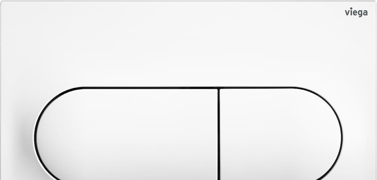 Кнопка смыва - Viega, Prevista, 0.8x22x13 см, 773762