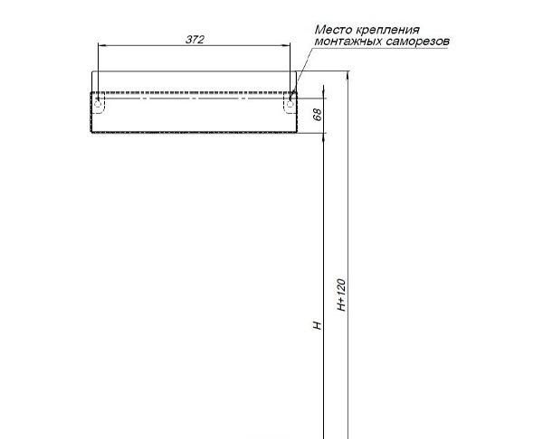 Aquanet Магнум, Полка, 00302230 / 302230