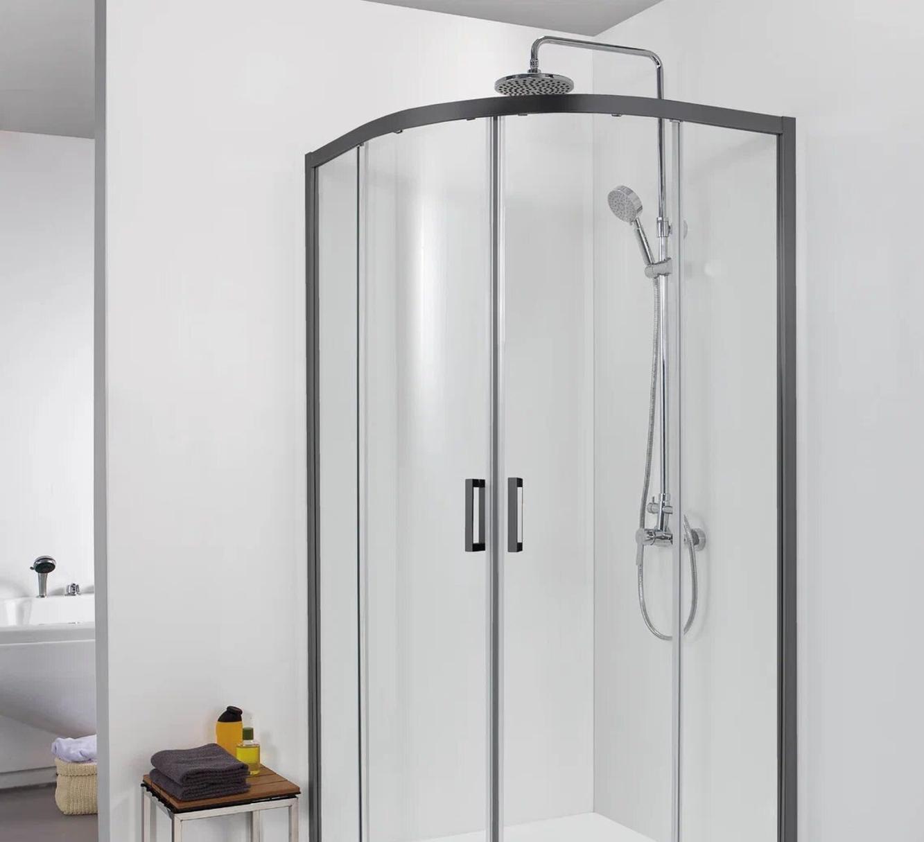 Душевой уголок - Aquatek, без коллекции, 90x90x200 см, AQ ARI RO 09020BL