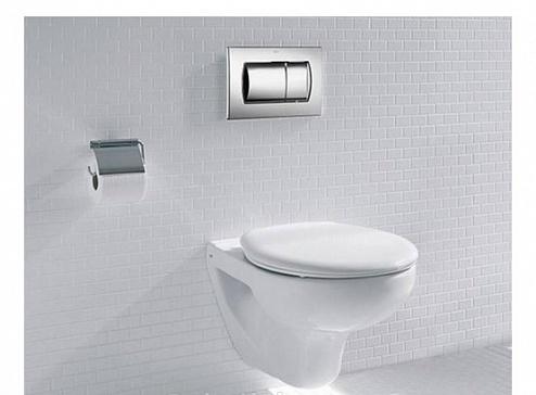 Roca Mateo, Унитаз подвесной с инсталляцией и кнопкой, 893100010