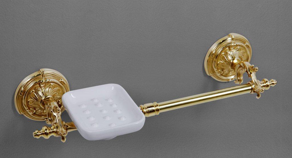 Art&Max Barocco, Мыльница и полотенцедержатель, AM-2057P-Cr