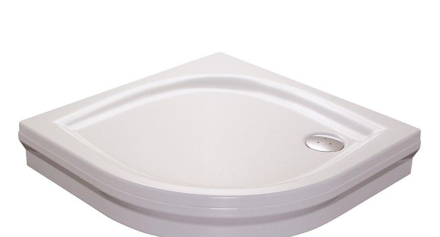 Душевой поддон - Ravak, Elipso, 100x100x17.5 см, A22AA01410