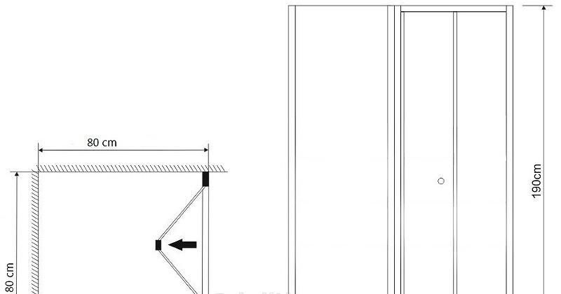Душевой уголок - Grossman, Аdvans, 80x80x190 см, GR-8080Ad