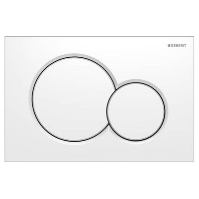 Кнопка смыва - Geberit, Sigma 01, 1.3x24.6x16.4 см, 115.770.11.5