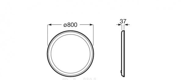 Roca Carmen, Зеркало, 812337000 / 7812337000