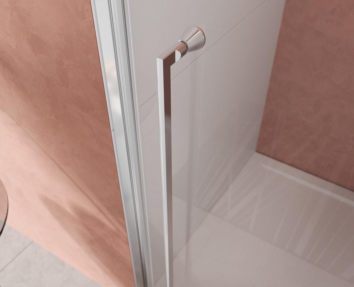 Душевая дверь - Cezares, Liner, 90x195 см, LINER-B-12-90-C-Cr-L