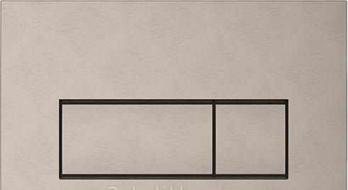 Кнопка смыва - Vitra, Root Square, 0.8x24.4x16.5 см, 740-2395